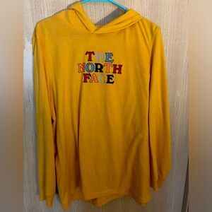 North Face Hooded Tee Size Large